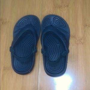 Little kid /baby croc flip flops